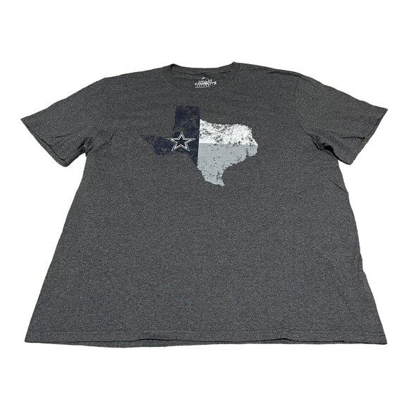 Dallas Cowboys Other - VTG Dallas Cowboys NFL Football State of Texas Shape tailgating Fan Large Tshirt